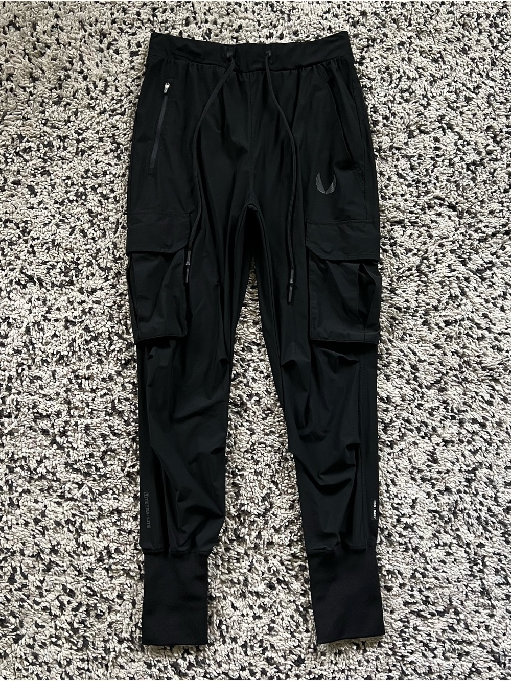 ASRV Tetra-Lite High Rib Jogger Pants Black DSG-0437 Men’s Size Small - Picture 2 of 16
